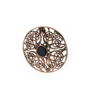 Bronze Celtic Warrior Pin