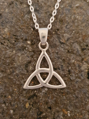 Sterling Silver Trinity Pendant