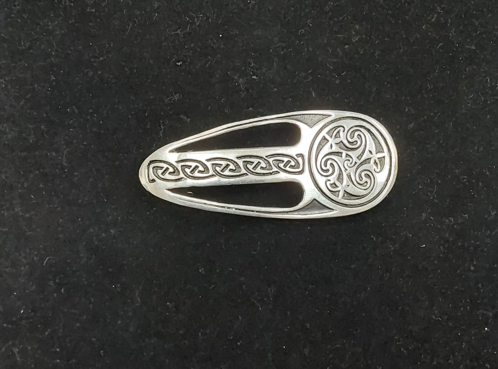 Celtic knot barrette