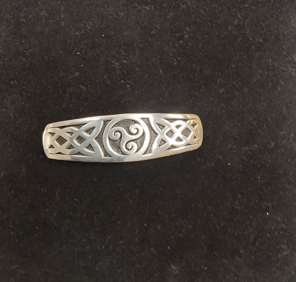 Celtic knot barrette