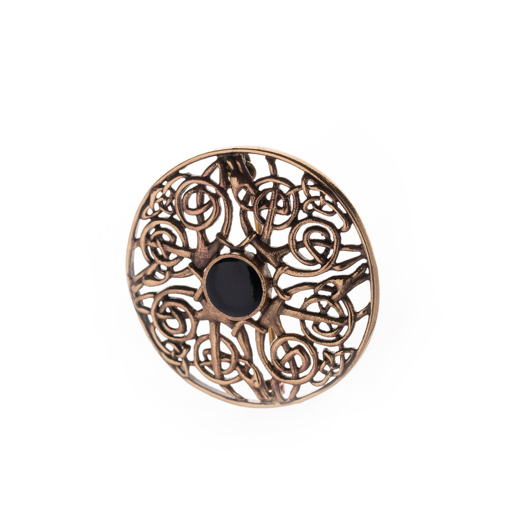 Bronze Celtic Warrior Pin