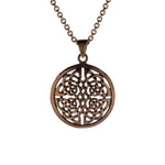 Bronze celtic necklace