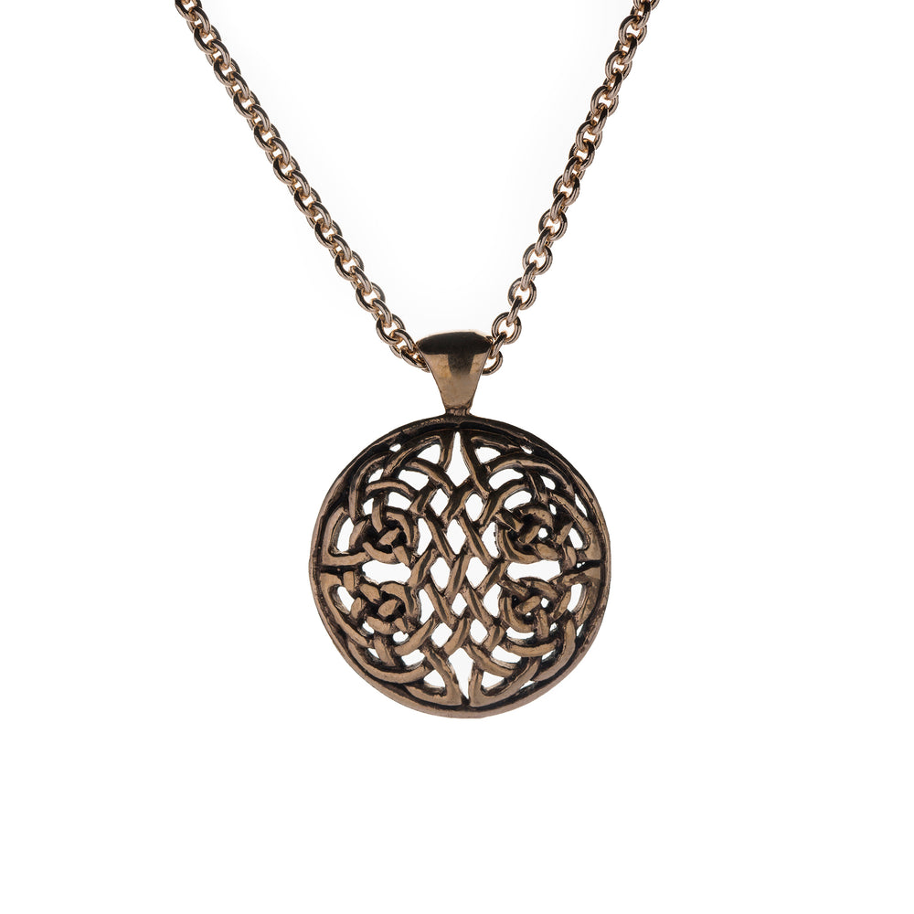 
            
                Load image into Gallery viewer, Bronze Celtic Necklace
            
        