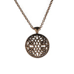 Bronze celtic necklace