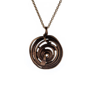 
            
                Load image into Gallery viewer, Circle Of Life Bronze Pendant
            
        
