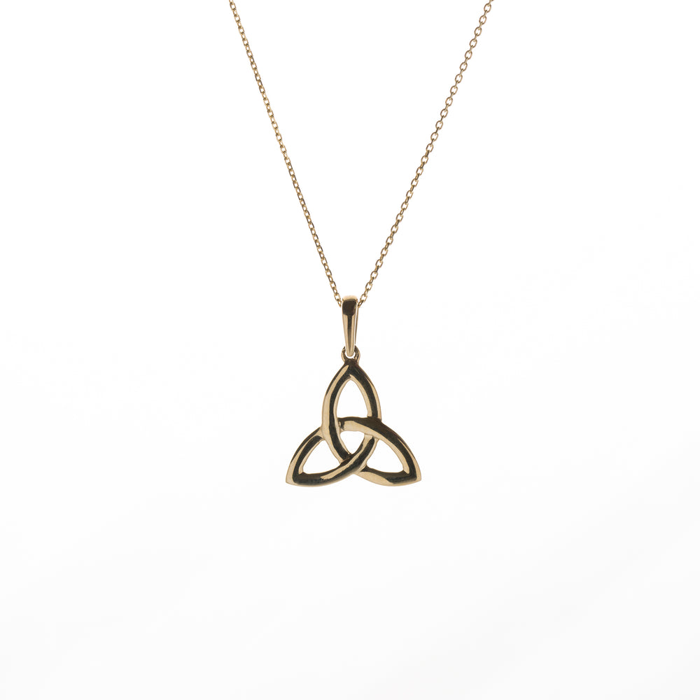 gold Celtic knot Necklace