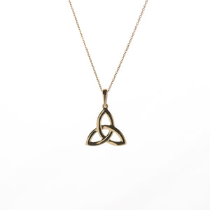 gold Celtic knot Necklace