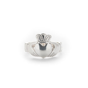 Ladies Silver Claddagh