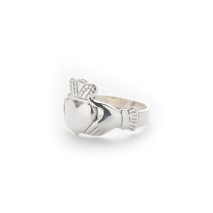 
            
                Load image into Gallery viewer, Ladies Silver Claddagh
            
        