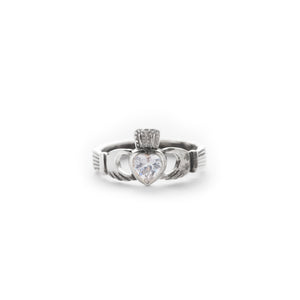 april birthstone ring