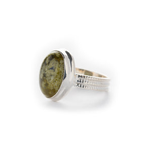 Handmade Connemara Marble Ring