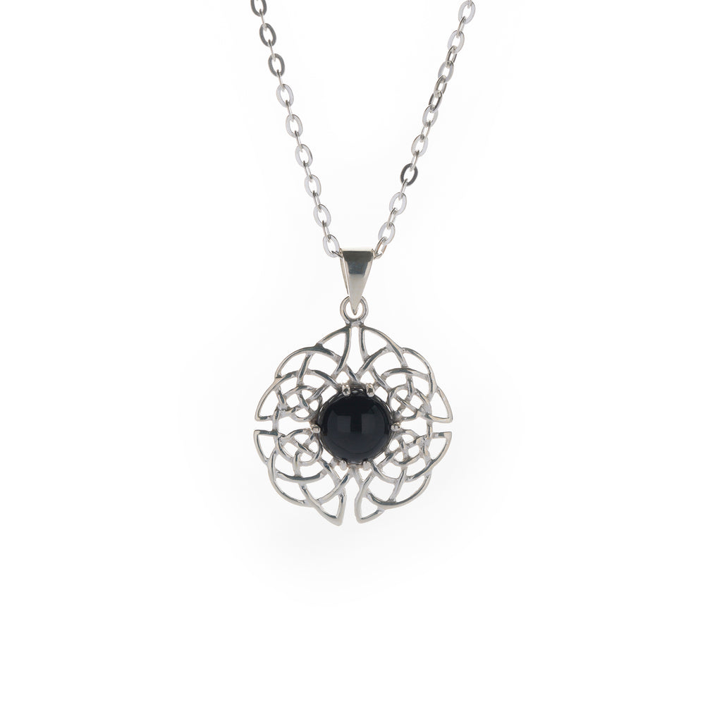 Celtic with Dark Purple Amethyst.