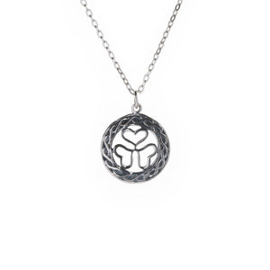 Shamrock Circle Pendant