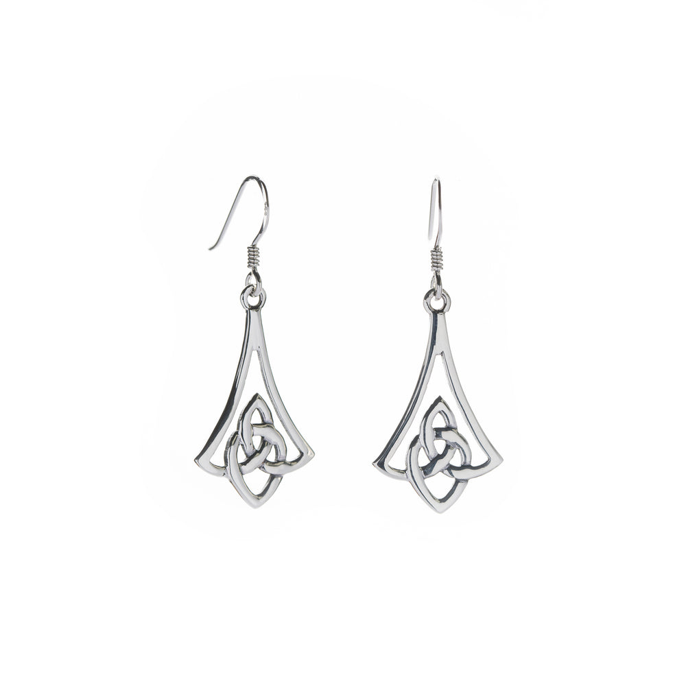 Celtic knot earrings