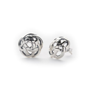 Sterling Silver Celtic Knot Stud Earrings