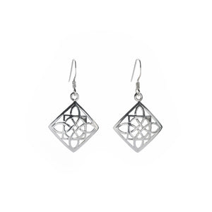 
            
                Load image into Gallery viewer, Celtic Square Knot Earrings
            
        
