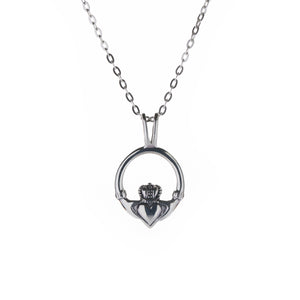 Sterling Silver Claddagh Pendant
