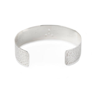 Sterling Silver Celtic Bangle with Trinity
