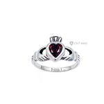 garnet birthstone ring
