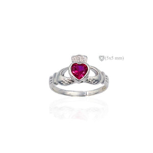 
            
                Load image into Gallery viewer, ruby birthstone ring
            
        