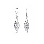 celtic knot long earrings